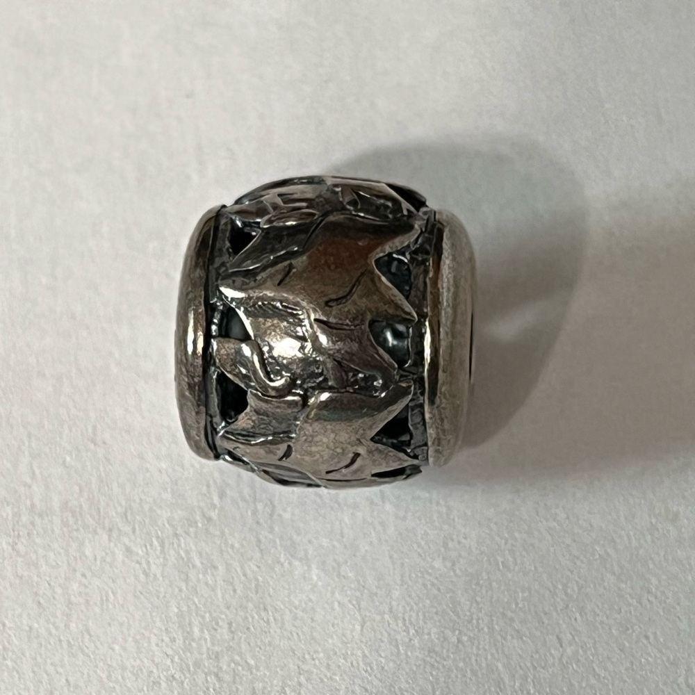 Trollbeads silver Flying Geese bead charm! Retired 2018.